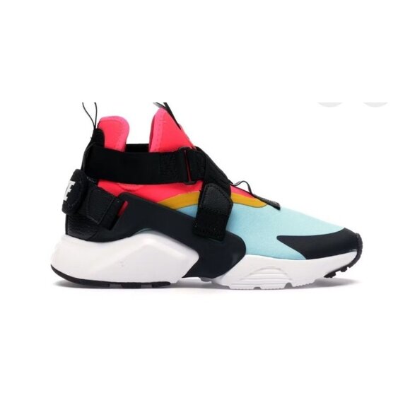 Nike Huarache City Sneakers Multicolor Athletic Shoes Size 6.5 - Picture 3 of 12